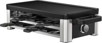 WMF Lono Selection Raclette Grill für 8 Personen, 1500 W Leistung, 8 Pfännchen