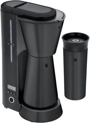 WMF Küchenminis Aroma Filterkaffeemaschine mit Thermoskanne, 870 Watt, schwarz