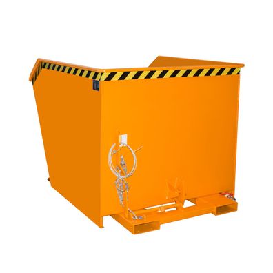 Bauer Spaenebehaelter SGU 150, lackiert, Gelborange