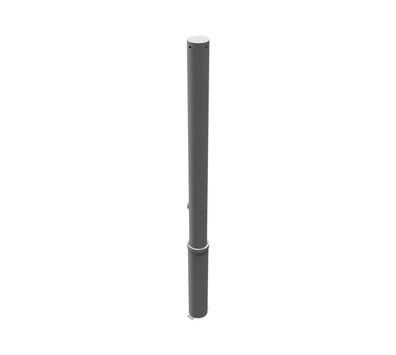 Schake Absperrpfosten herausnehmbar aus Stahlrohr verzinkt Ø76x2,9mm mit Dreikantve