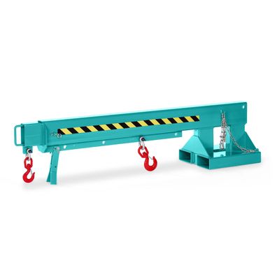RR Industrietechnik Kranarm Typ RKA5 bis zu 5000kg Tragkraft RAL 5018 Tuerkisblau