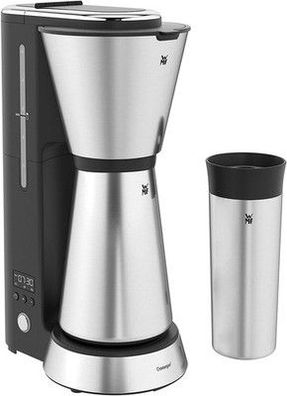 WMF Küchenminis Aroma Filterkaffeemaschine klein mit Thermoskanne, 870 Watt