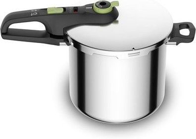 Tefal P2584402 Secure Trendy Schnellkochtopf 8 L mit Korb | 2-Stufen-Garregler