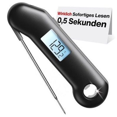 ThermoMaven F1 Turbo Digitales Fleischthermometer –0,5s Sofortanzeige, IP67