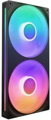 NZXT F280 RGB Core 280 mm Einzelrahmen-Lüftereinheit mit 2 x 140 mm RGB-Lüftern