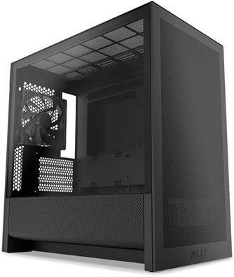 NZXT H3 Flow – Micro-ATX PC-Gehäuse Optimierter Luftstrom – 120mm Lüfter hinten
