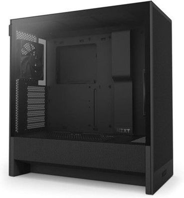 NZXT H5 Flow - Compact ATX Mid-Tower PC Gaming Gehäuse- High Airflow - Glas