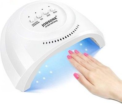 Jodsone UV LED Nagellampe mit 30 Lichtperlen Nageltrockner für Gelpolitur, LED