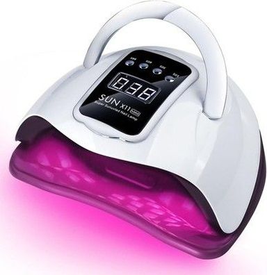 280W UV LED Nagellampe, Nageltrockner Gel Polish mit 66x Lampenperlen 4 Timer