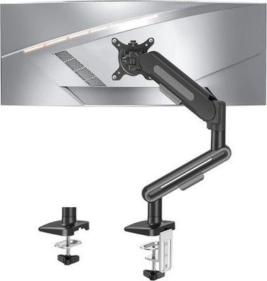 ELIVED Monitor Halterung 17-34 Zoll Bildschirme, Einzelner Monitorarm 2-12 kg