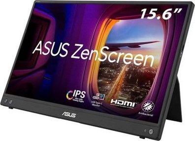 ASUS ZenScreen MB16AHV - 15,6 Zoll tragbarer USB Monitor Full HD 1920x1080, 16:9