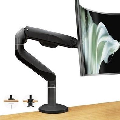 Ergounion Monitor Halterung 17-49 Zoll Bildschirme VESA 75/100 mm Tischhalterung