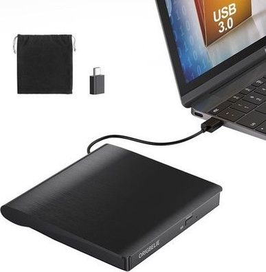 Origbelie Externes DVD Laufwerk, USB 3.0 Externer DVD Brenner + / / / / CD ROM