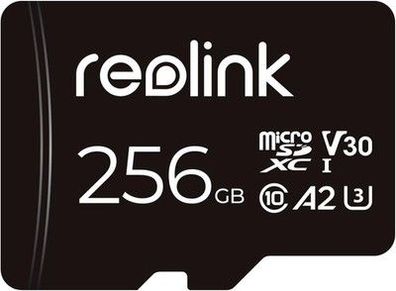 Reolink 256 GB microSDXC Speicherkarte, Klasse 10, A2, V30, U3 TF Speicherkarte