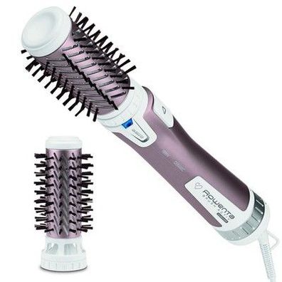 Rowenta Brush Activ Premium Care rotierende Warmluftbürste, weiß CF9540, 3 Modis