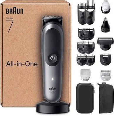 Braun All-in-One Trimmer-Set 7, 18-in-1 Multigroom Haarschneidemaschine, AIO7585