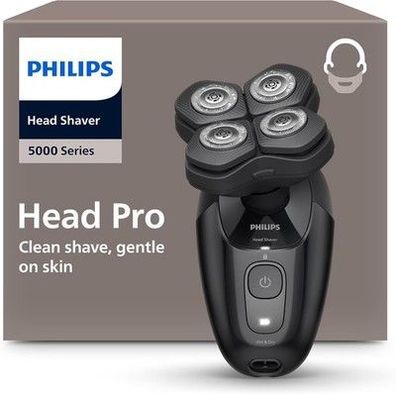 Philips Head Shaver Pro Series 5000 Glatzen-Rasierer, Männer & Frauen HS5980/15