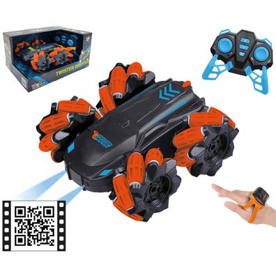 RC ferngesteuertes Fahrzeug Auto Twister Drifter rot