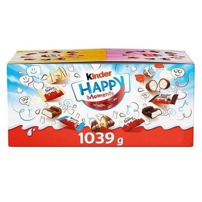 Kinder Happy Moments Mini Mix – Mischung aus Spezialitäten - 1039 g Großpackung