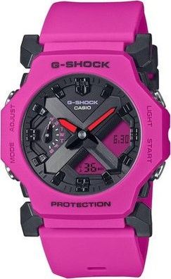 Casio GA-2300-4AER Armbanduhr, G-SHOCK, 19 cm Länge und 24 mm Breite, Rosa