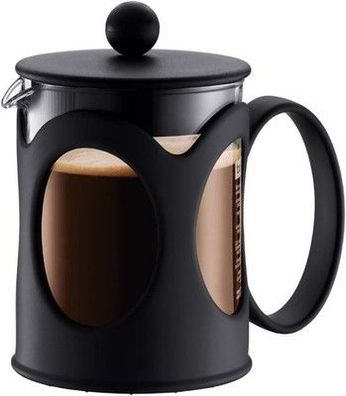 Bodum Kenya Kaffeebereiter 500ml /4 Tassen Manuelle French Press Borosilikatglas