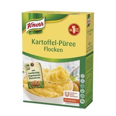 Knorr Kartoffel-Flocken Püree (aus Qualitäts-Kartoffeln) 1er Pack (1 x 4kg)