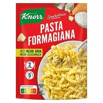 Knorr Spaghetteria Nudel-Fertiggericht Pasta Formagiana Nudelgericht (10 Stück)