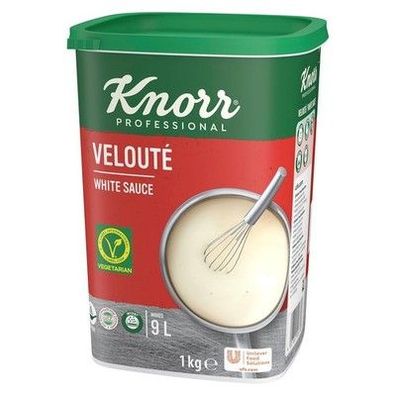 Knorr Velouté Weisse Grundsauce, 1er Pack (1 x 1 kg) Ohne Farbstoffzusatz