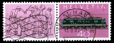 Schweiz Zusammendruck Nr 1214 15 Zd3 gestempelt WAAGR PA X2A23F2