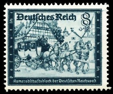 3. REICH 1944 Nr 889III postfrisch X5DEE26