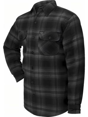 Lucky 13 Hemd Shocker Lined Flannel Grey/Black