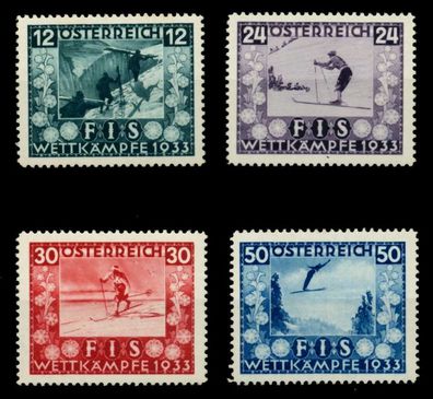 Österreich 1933 Nr 551-554 postfrisch X7165F2