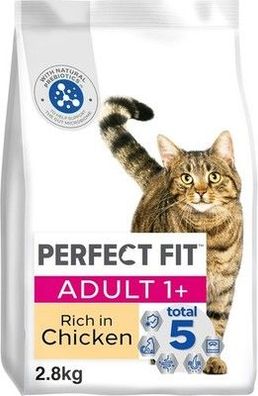 Perfect FIT™ Katze Beutel Adult 1+ mit Huhn 3 x 2,8kg, mit Taurin Vitamin E & C