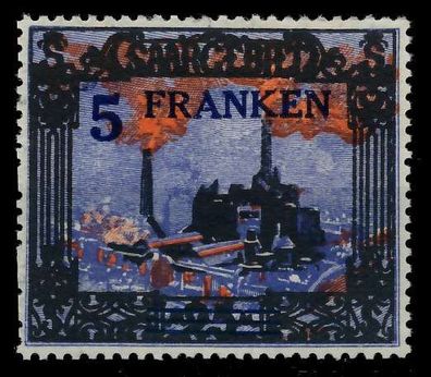 Saargebiet LANDS. BILD Nr 83A postfrisch X788612