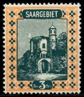 Saargebiet LANDS. BILD Nr 96 postfrisch X78B206