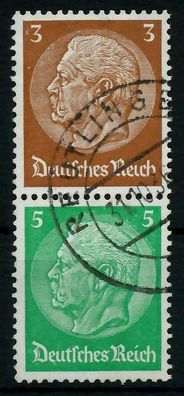D-REICH Zusammendruck Nr S127 gestempelt SENKR PAAR X7A404E