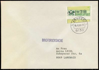 BRD ATM1-070 BRIEF EF Starnberger Springer X7E21CE