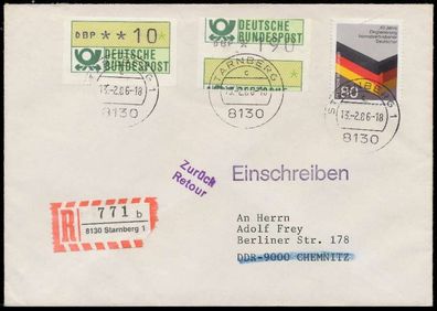 BRD ATM1-190 BRIEF MIF Starnberger Springer X7E45FE