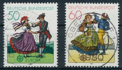 BRD BUND 1981 Nr 1096-1097 zentrisch gestempelt X823E56