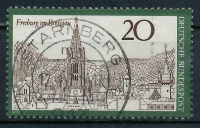 BRD 1970 Nr 654 zentrisch gestempelt X832EF6