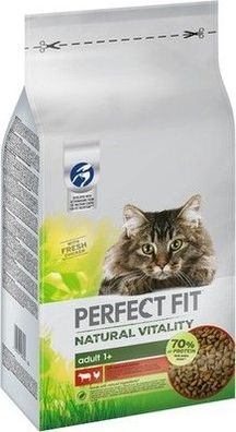 Perfect Fit Natural Vitality Adult 1+ Trockenfutter für erwachsene Katzen - 6 kg