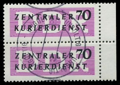 DDR DIENST Verwaltungspost-a ZKD Nr 9 gestempelt SENKR P X1D295E
