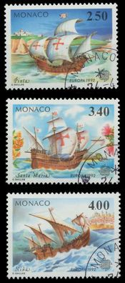 MONACO 1992 Nr 2070-2072 gestempelt X5D924A