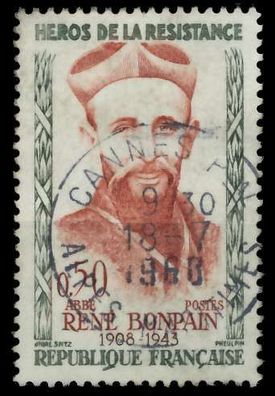 Frankreich 1960 Nr 1300 zentrisch gestempelt X625686