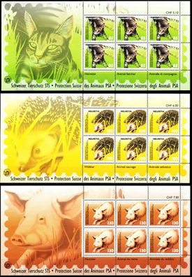 Schweiz BLOCK Kleinbogen 2000-2009 Nr 1886KB-18 S27C0E6