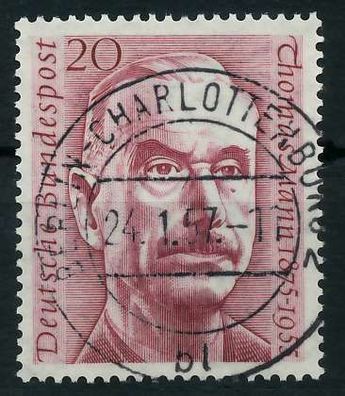 BRD BUND 1956 Nr 237 zentrisch gestempelt Charlottenburg X64263E