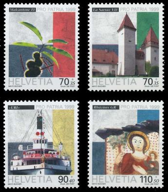 Schweiz PRO PATRIA Nr 1681-1684 postfrisch X64BDAE