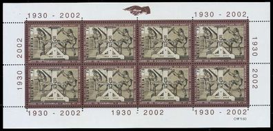 Schweiz BLOCK Kleinbogen 2000-2009 Nr 1807 postfrisch K X64BF12