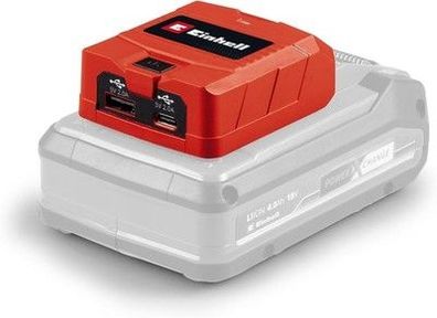 Einhell Adapter Power X-Change USB-Akku-Adapter TC-CP 18 V Li USB A/C-Solo
