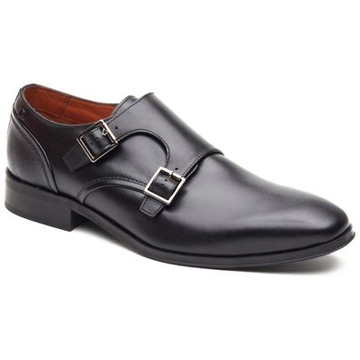 Base London Halbschuhe Cleric Double Monk Shoe 43989